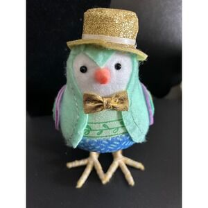 Featherly Friends Target Spring Teal Gold Glitter Bow Stormy 2020 Target Bird